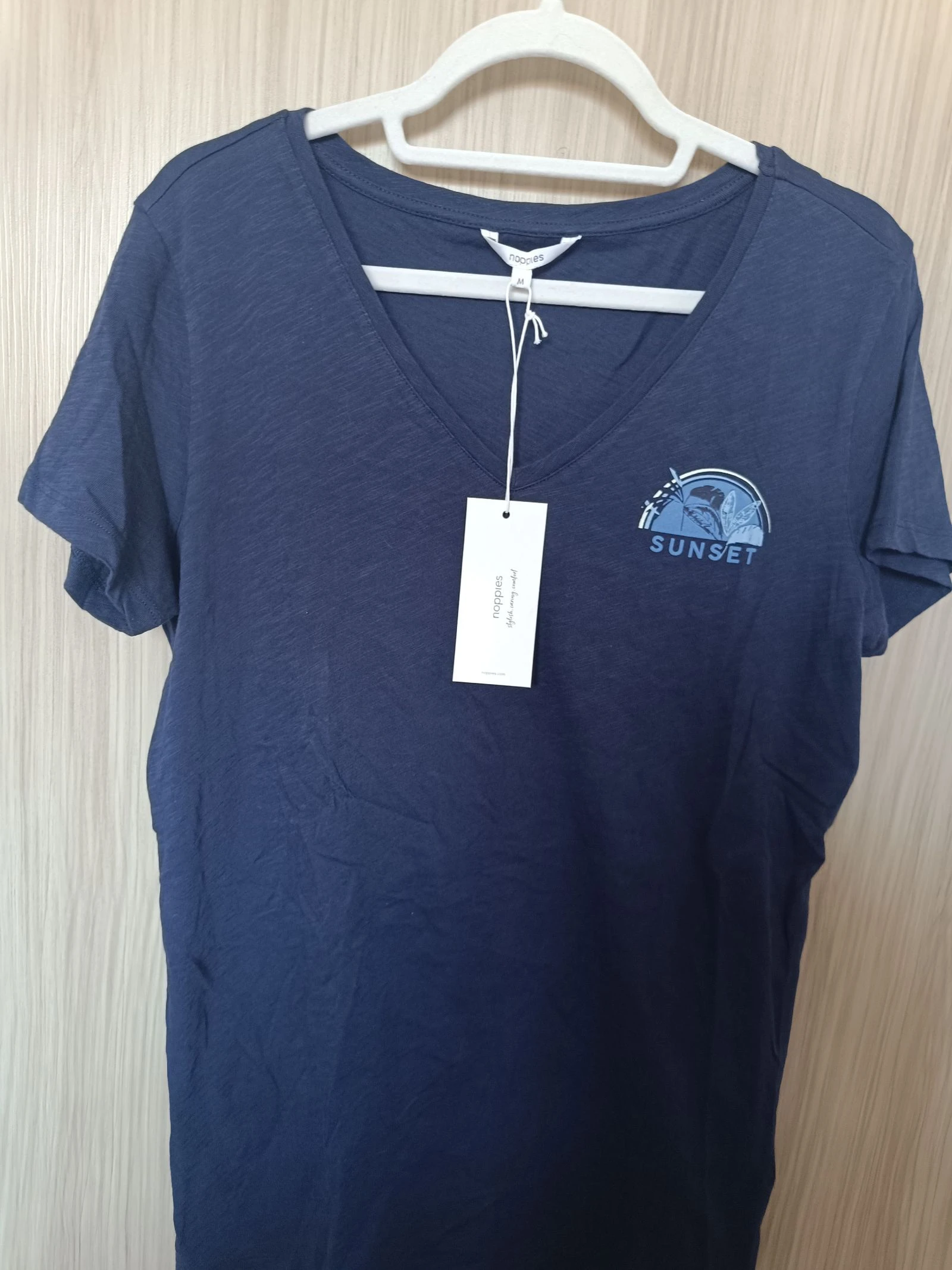 Maternity Noppies Size M Organic Cotton T-shirt 🏷️ NEW – photo 3